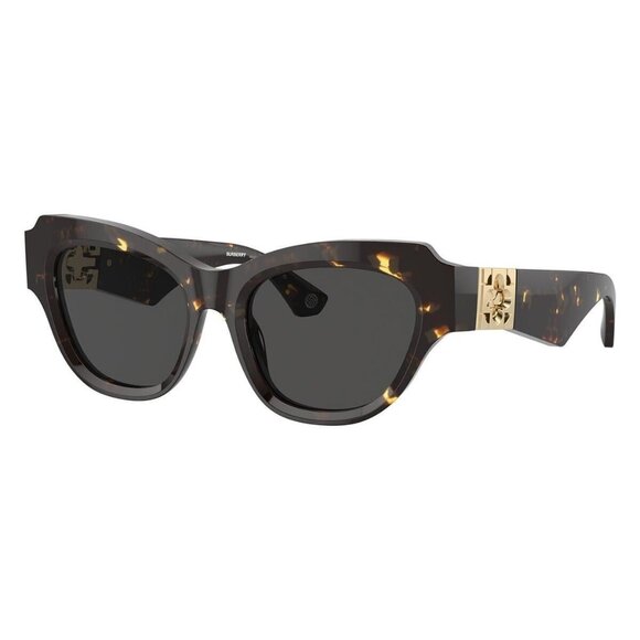 New Authentic  BURBERRY TB Collection Havana Cat Eye BE4423 4106/87 Sunglasses W - Picture 1 of 6